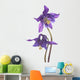 Purple Columbine Wall Decal
