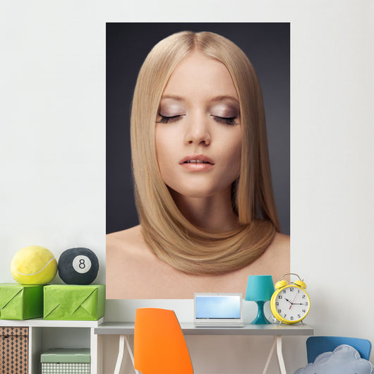 Fashion Blond Girl Beautiful