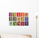 UK Stamps Wall Mural