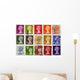 UK Stamps Wall Mural