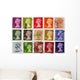 UK Stamps Wall Mural