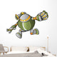 Massive Warrior Robot Cyborg Soldier Vector Wall Decal