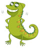 a chameleon Wall Decal