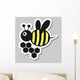Bee sticker Wall Decal