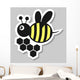 Bee sticker Wall Decal