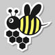 Bee sticker Wall Decal