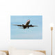 commercial jet in flight 2 Wall Mural
