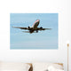 commercial jet in flight 2 Wall Mural