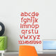 Alphabet Wall Decal Sticker Set