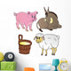 Farm animals theme collection Wall Decal