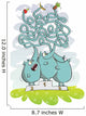 Three Elephants Maze Game Wall Decal