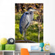 Great Blue Heron Wall Mural