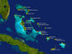 bahamas map Wall Mural