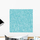 Vector Abstract Blue Plants Wall Decal