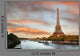 Eiffel Tower With Boats on Siene Wall Mural
