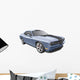 Grey Muscle Car Wall Decal
