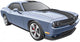 Grey Muscle Car Wall Decal