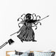 Warrior Gorgon Medusa Mythology Wall Decal