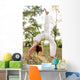 Female Yoga Master Wall Mural