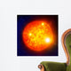 Sun in outer space Wall Mural