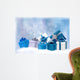 Christmas Blue with Gift