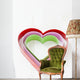 Colorful heart shapes Wall Decal