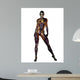 Domina im Plastik Overall Wall Decal