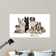 Dogs with Bones Wall Decal