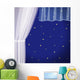 Window with Transparent Curtain Wall Mural