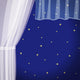 Window with Transparent Curtain Wall Mural