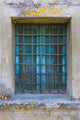 Blue Window Wall Mural