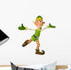 Happy Christmas Elf Wall Decal
