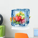 Ice Cube and Vegetables Wall Decal