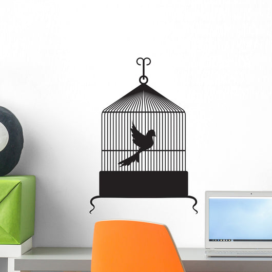 Bird Cage Wall Decal