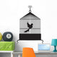 Bird Cage Wall Decal
