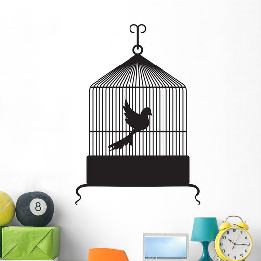 Bird Cage Wall Decal
