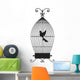 Bird Cage Wall Decal