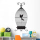 Bird Cage Wall Decal