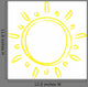 Sun Wall Decal