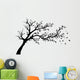 Tree silhouettes Wall Decal