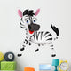 Funny Zebra Wall Decal