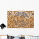 Stone Wall Carved with