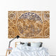 Stone Wall Carved with