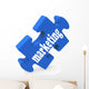 Puzzle Piece Marketing Wall Decal