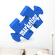 Puzzle Piece Marketing Wall Decal