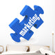 Puzzle Piece Marketing Wall Decal