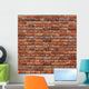 Old Red Brick Wall Wall Decal