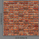Old Red Brick Wall Wall Decal