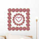 Set Elements Roses Wall Mural