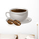 Cup Coffee and Beans